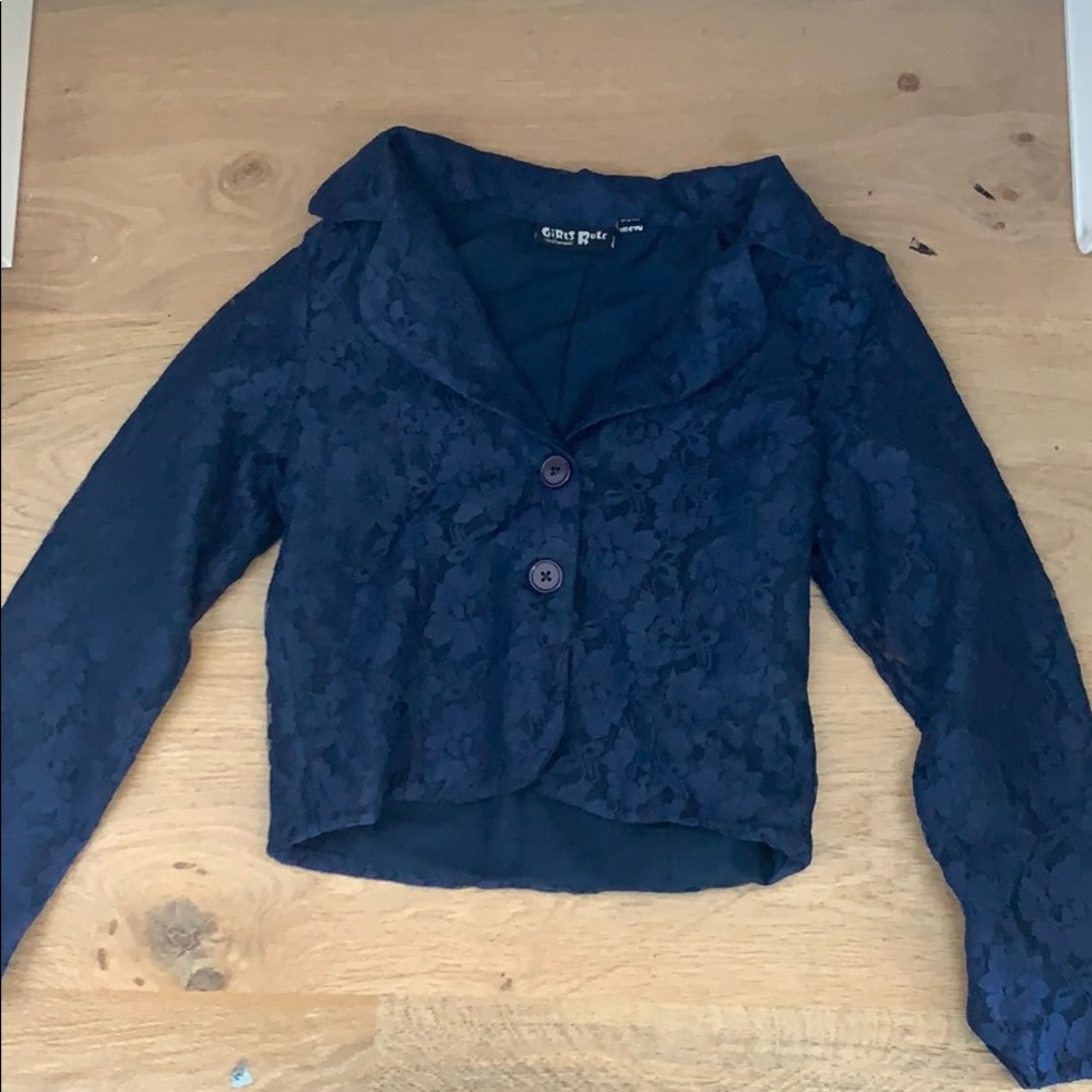 collared dress jacket